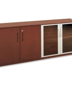 Safco Low Wall Cabinet Sierra Cherry