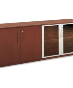 Safco Vlc 2Wood &2Glass Door Cry