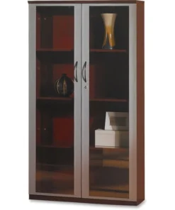 Safco Wall Cabinet 68In Doors Gls
