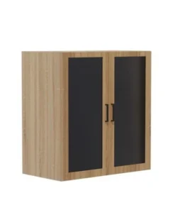 Safco Mirella Glass Door Display Cab, MRGDCSDD