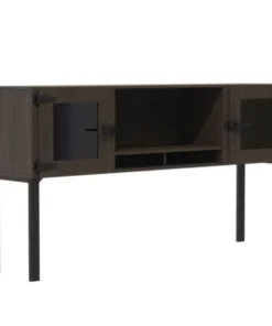 Safco Mirella 72 Hutch With Glass Do, MRHG72STO