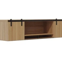 Safco Mirella 66 Wall-Mounted Hutch, MRHTWD66SDD