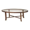 Safco Illusion Coffee Table With Gla