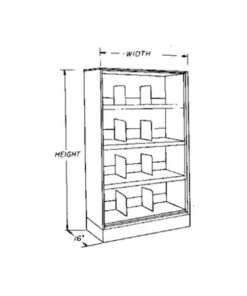 Safco Fs Cab 42X65E W/Doors
