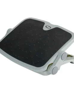 Aidata Luxe Comfort Footrest, 2 Heigth Adjustments, Free Angle Adjustments, Gray