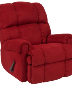 Flash Furniture Sierra Cardinal Microfiber Rocker Recliner