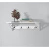 Alaterre Furniture Coventry 36"W Coat Hook with Shelf