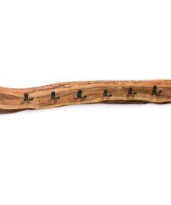 Alaterre Furniture Alpine Natural Live Edge Wood 48" Coat Hooks