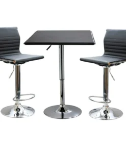 Amerihome Modern Sophisticated Bistro Set, 3 Piece Set