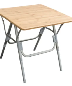 Amerihome Folding Bamboo Side Table
