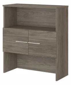 Bush Business Furniture Office 500 36W Bookcase Hutch in Modern Hickory