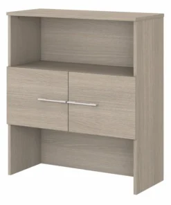 Bush Business Furniture Office 500 36W Bookcase Hutch in Sand Oak