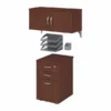 Bush Business Furniture Office in an Hour Storage and Accessory Kit in Hansen Cherry