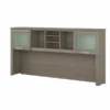 Bush Furniture Somerset 72W Desk Hutch in Ash Gray