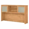 Bush Furniture Somerset 60W Desk Hutch in Maple Cross