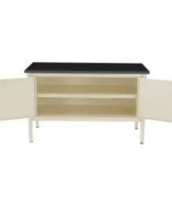 Global Equipment 60 x 36 Security Cabinet Bench - Phenolic Resin Safety Edge