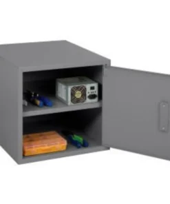 Global Equipment Steel Cabinet, 17-1/4"W x 20"D, Gray