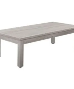 Global Equipment Interion Wood Coffee Table - 48" x 24" - Gray