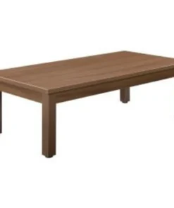 Global Equipment Interion Wood Coffee Table - 48" x 24" - Walnut