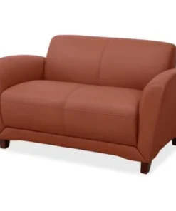 Lorell ¬Æ Reception Loveseat - Mahogany