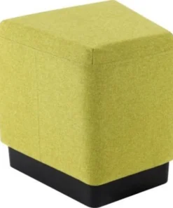 Lorell ¬Æ Contemporary 17" Rectangular Foot Stool - Green