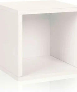 Way Basics Eco Stackable Storage Cube, White