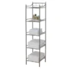 Creative Ware Home Tower 5 Shelf Satin Nickel