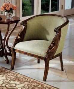 Design Toscano Due Cigno Tub Chair