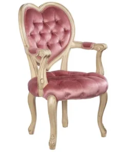 Design Toscano Sweetheart Victorian Heart-Backed Armchair