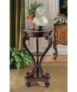 Design Toscano Juliet Serpentine Pedestal Table