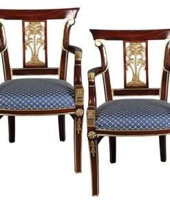 Design Toscano British Colonial Plantation Arm Chair, PK 2