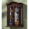 Design Toscano Beacon Hill Hardwood Wall Curio Cabinet