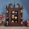 Design Toscano Savile Row Hardwood Wall Curio Display Cabinet