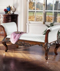 Design Toscano Maison Mehieu Hardwood Bench