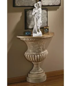 Design Toscano Garden of Versailles Wall Urn Console Table