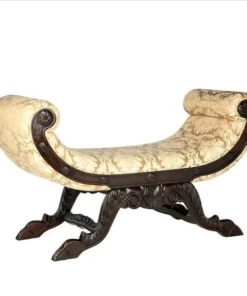 Design Toscano Waldorf Rolled Arm Bench