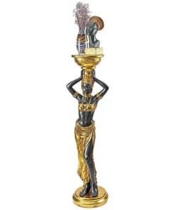 Design Toscano Negresse Water Maiden Pedestal
