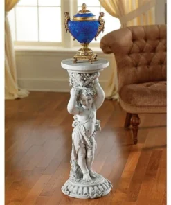 Design Toscano Sous la Vigne Sculptural Pedestal