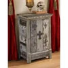 Design Toscano Gothic Sanctuary Side Table Cabinet