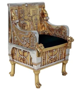 Design Toscano King Tut's Egyptian Replica Throne Chair