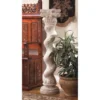 Design Toscano Capitoline Barley Corkscrew Column Statuary Pedestal: Giant