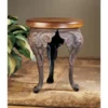 Design Toscano Three Elephants of Timbe Sculptural Footstool