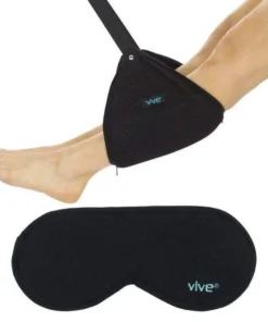 Vive Health Travel Footrest with Sleep Mask