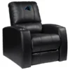 Dreamseat Home Theater Recliner with Carolina Panthers Primary Logo