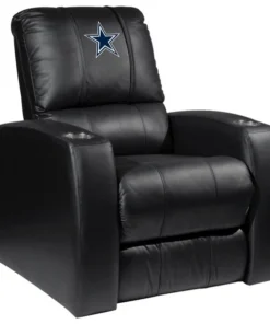 Dreamseat Home Theater Recliner with Dallas Cowboys Primary Logo