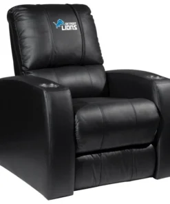 Dreamseat Home Theater Recliner with Detroit Lions Secondary Logo