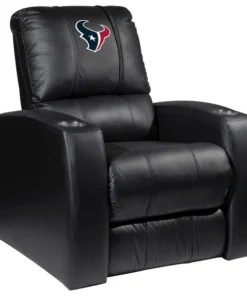 Dreamseat Home Theater Recliner with Houston Texans Primary Logo