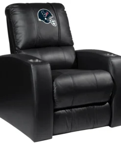 Dreamseat Home Theater Recliner with Houston Texans Helmet Logo