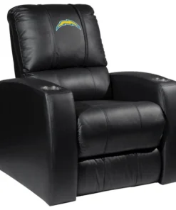 Dreamseat Home Theater Recliner with Los Angeles Chargers Primary Logo