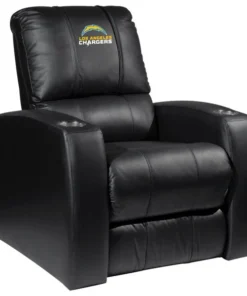 Dreamseat Home Theater Recliner with Los Angeles Chargers Secondary Logo